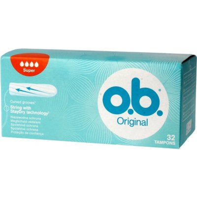 o.b. Original tampony Super 32 ks – Hledejceny.cz