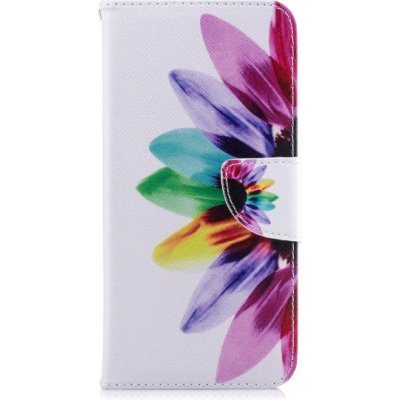 Pouzdro JustKing flipové květina Huawei Nova 3i - barevné