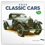 poznámkový Classic Cars Václav Zapadlík 30 x 30 cm 2026 – Zboží Mobilmania