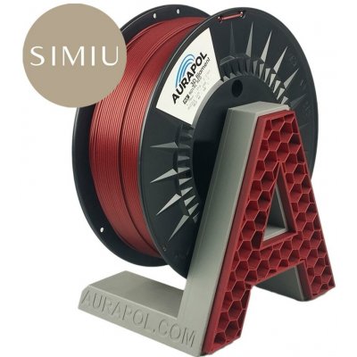 AURAPOL PLA 3D Filament Royal Red 1 kg 1,75 mm – Zboží Živě