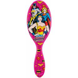 Wet Brush Original Detangler Justice League kartáč na vlasy Wonder Woman, Batgirl And Supergirl