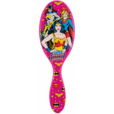 Wet Brush Original Detangler Justice League kartáč na vlasy Wonder Woman, Batgirl And Supergirl