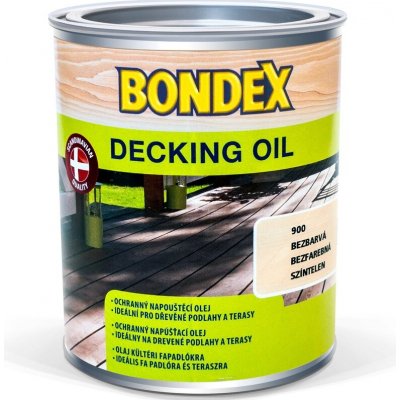 Bondex Decking Oil 2,5 l bezbarvý – Zbozi.Blesk.cz