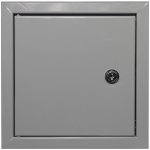 Dalap Revizní dvířka 300 x 300 mm RVMLG kovová se zámkem, šedá – Sleviste.cz