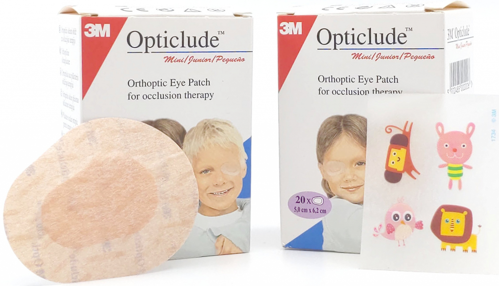 3M Opticlude Standard Mini Oční náplast 5 x 6 cm ortoptické k léčbě  strabismu 20 ks od 325 Kč - Heureka.cz