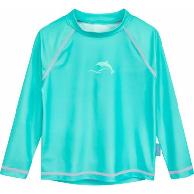 Dětské UV tričko Playshoes Batik turquoise dlouhý rukáv – Zboží Mobilmania