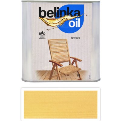 Belinka Oil Exterier 2,5 l Bezbarvý – Zboží Mobilmania