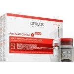 Vichy Dercos Aminexil Clinical 5 cílená péče proti vypadávání vlasů pro ženy Mult-Targed Anti-Hair Loss Treating Care 21 x 6 ml – Zboží Dáma