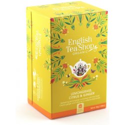 English Tea Shop Bylinkový čaj Citronová tráva se zázvorem a citrusy 20 sáčků