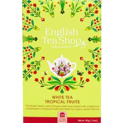 English Tea Shop Čaj Bílý s tropickým ovocem BIO 20 ks