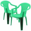 Dětský zahradní nábytek Progarden Sada 2 židličky zelená