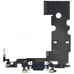 Apple iPhone SE (3rd Gen 2022) - Nabíjecí Konektor + Flex Kabel (Black), Black – Zboží Živě
