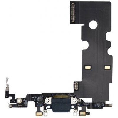 Apple iPhone SE (3rd Gen 2022) - Nabíjecí Konektor + Flex Kabel (Black), Black – Zboží Živě