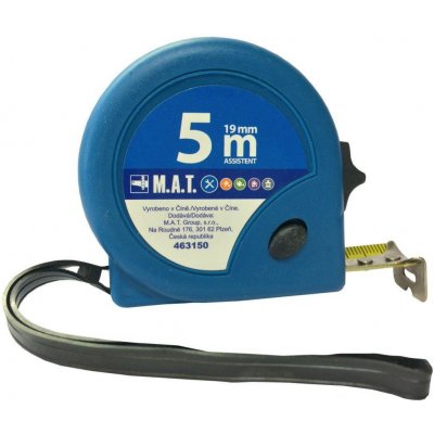 MAT GROUP Metr stáčecí 5.0m/19mm ASSISTENT – Hledejceny.cz