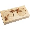 Hračka pro hlodavce Duvo+ dřevěné puzzle cas 12 x 6 x 2,5 cm