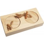 Duvo+ dřevěné puzzle cas 12 x 6 x 2,5 cm – Hledejceny.cz