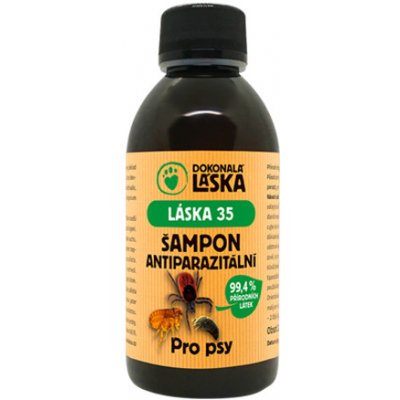 Dokonalá láska LÁSKA 35 Podpůrný šampon pro psy 200 ml – HobbyKompas.cz