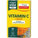 Maxi Vita Herbal Vitamin C + rakytník 30 tablet – Hledejceny.cz