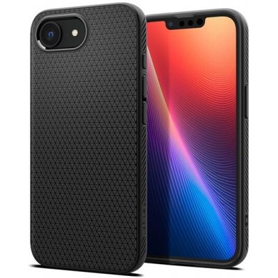 SPIGEN LIQUID AIR iPhone 17e / 16e silikonové pouzdro, odolné proti nárazům, vzor rombusů, černá ACS09161 – Hledejceny.cz