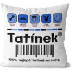 Impar Polštář Tatínek 100% 40x40 – Hledejceny.cz