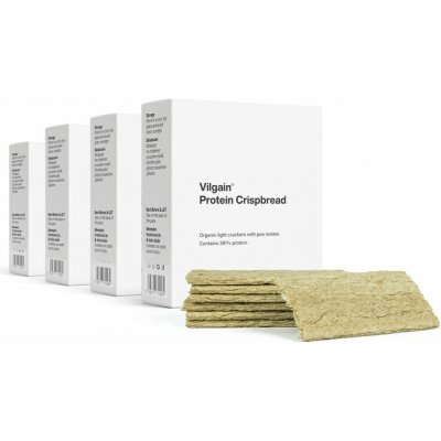 Vilgain Protein Crispbread BIO 4× bylinky 100 g – Zboží Dáma