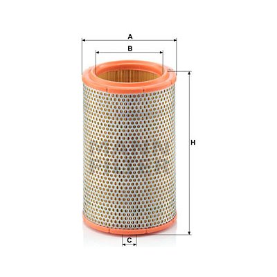 Vzduchový filtr MANN-FILTER C 1387 (C1387) – Hledejceny.cz