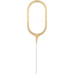 Godan Prskavka ve tvaru čísla 0 zlatá – Zboží Dáma