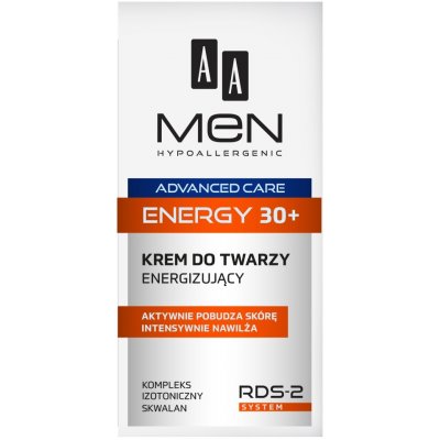 AA Cosmetics Men Energy 30+ energizující krém na obličej 50 ml