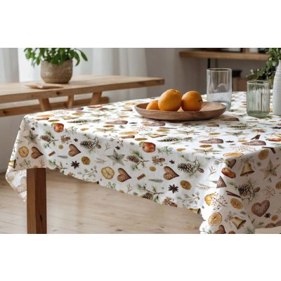 Darré bavlna ubrus Voňavé Vánoce 85 x 85 cm – Zboží Dáma