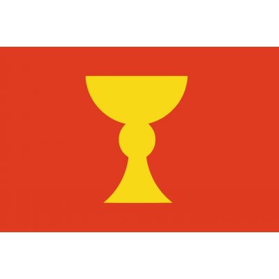 Husitská vlajka - 100 x 150 cm - tunel, karabina – Hledejceny.cz