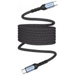 Swissten 71551010 MAGNETICKÝ DATOVÝ SAMONAVÍJECÍ USB-C / USB-C, 1m – Zboží Živě