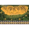 Nástěnné mapy Stírací mapa Vysoké Tatry – zlatá Deluxe XL