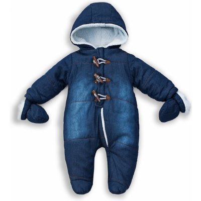 COPPA Luxusní zimní kojenecká kombinéza Jeans – Zboží Dáma