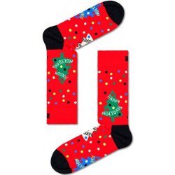 Happy Socks ponožky Happy Holidays červená