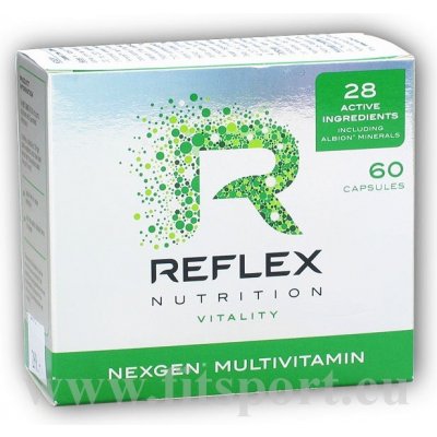 Reflex Nutrition Nexgen 60 kapslí AKCE + volitelný dárek