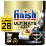 Finish Ultimate Plus kapsle do myčky nádobí Lemon 28 ks – Zboží Dáma