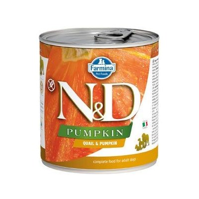 N&D Pumpkin canine Quail & Pumpkin Adult 285 g