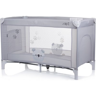 Chipolino Postýlka cestovní Capri Koala Grey – Zboží Dáma