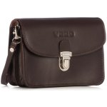 Vooc Prémiové kožené etue na opasek s popruhem Vintage hnědá – Hledejceny.cz