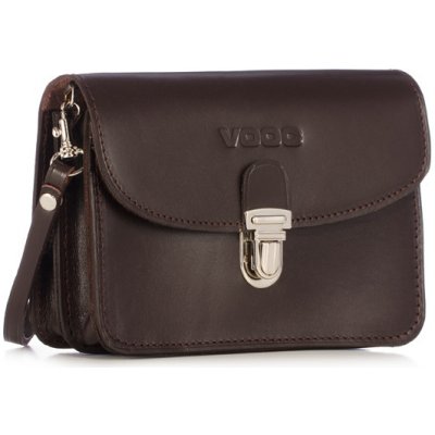 Vooc Prémiové kožené etue na opasek s popruhem Vintage hnědá – Hledejceny.cz