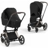 Slunečník a stříška ke kočárku CYBEX Sun Sail Black