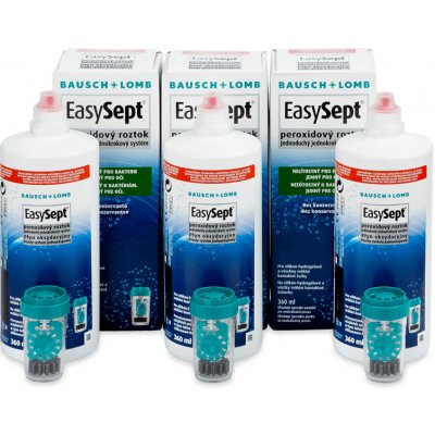 Bausch & Lomb EasySept 3 x 360 ml – Zboží Mobilmania