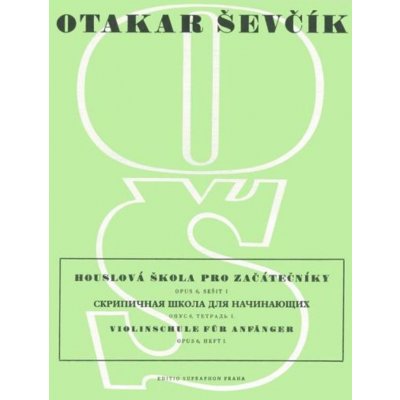 Houslová škola pro začátečníky op. 6 sešit 1 – Hledejceny.cz