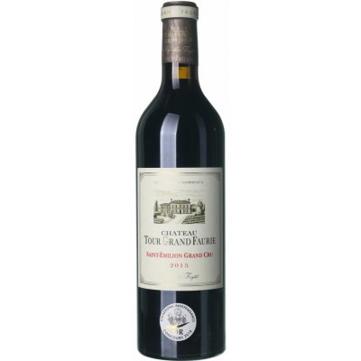 Chateau Tour Grand Faurie Saint-Emilion Grand Cru suché červené 2015 14,5% 0,75 l (holá láhev) – Hledejceny.cz