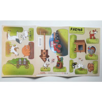 Mičánek MP vystřihovánky Farma – Zboží Dáma