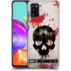 Pouzdro a kryt na mobilní telefon Samsung Pouzdro Head Case Samsung Galaxy A41 Živí mrtví Lebka