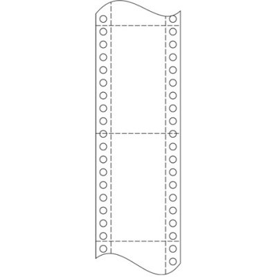 KRPA Tabelační papír 12 x 06 "(1 +1) NCR BP – Zboží Živě