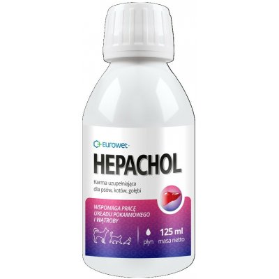 Eurowet Hepachol doplňky stravy pro psy a kočky 125 ml – Hledejceny.cz