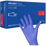 Mercator Medical Nitrylex Basic modré 100 ks – Zboží Dáma