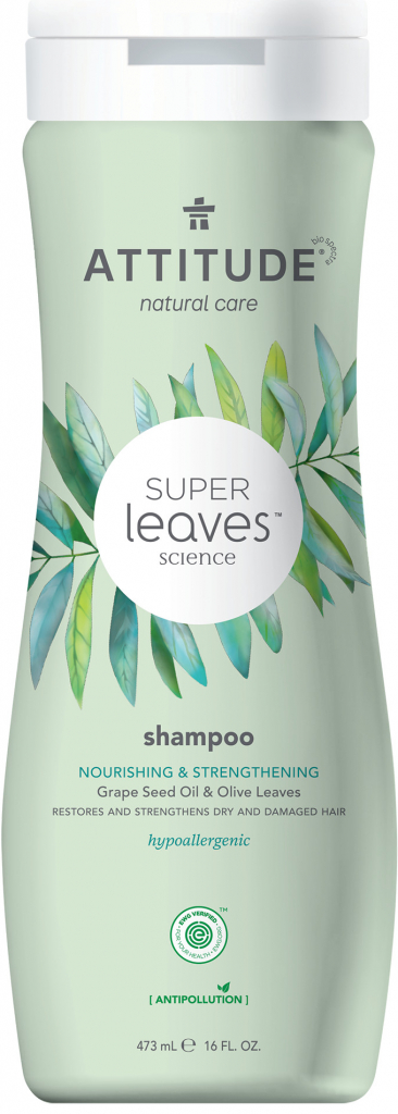 Attitude Super leaves Shampoo vyživující pro suché a poškozené vlasy 473 ml